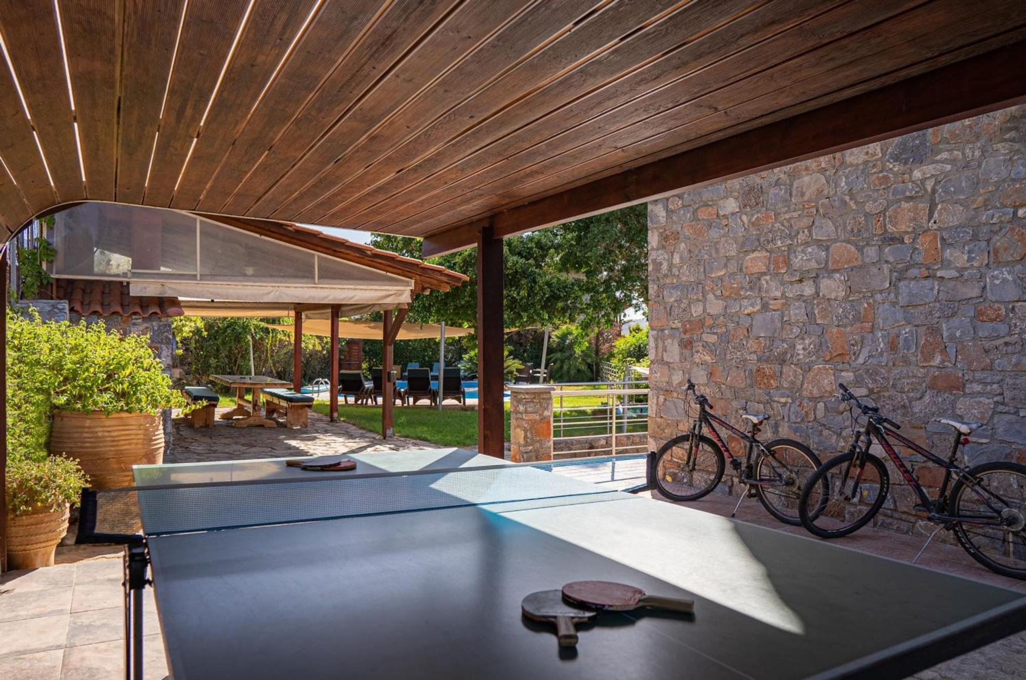 Iris Stone Built Villa Milatos Luaran gambar