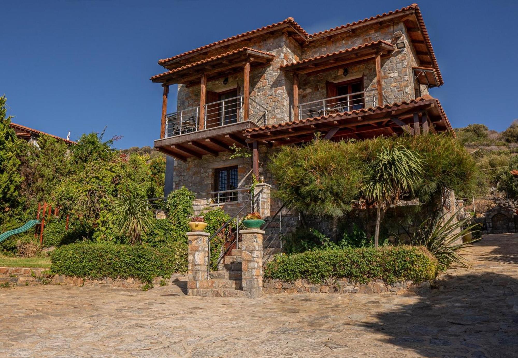 Iris Stone Built Villa Milatos Luaran gambar